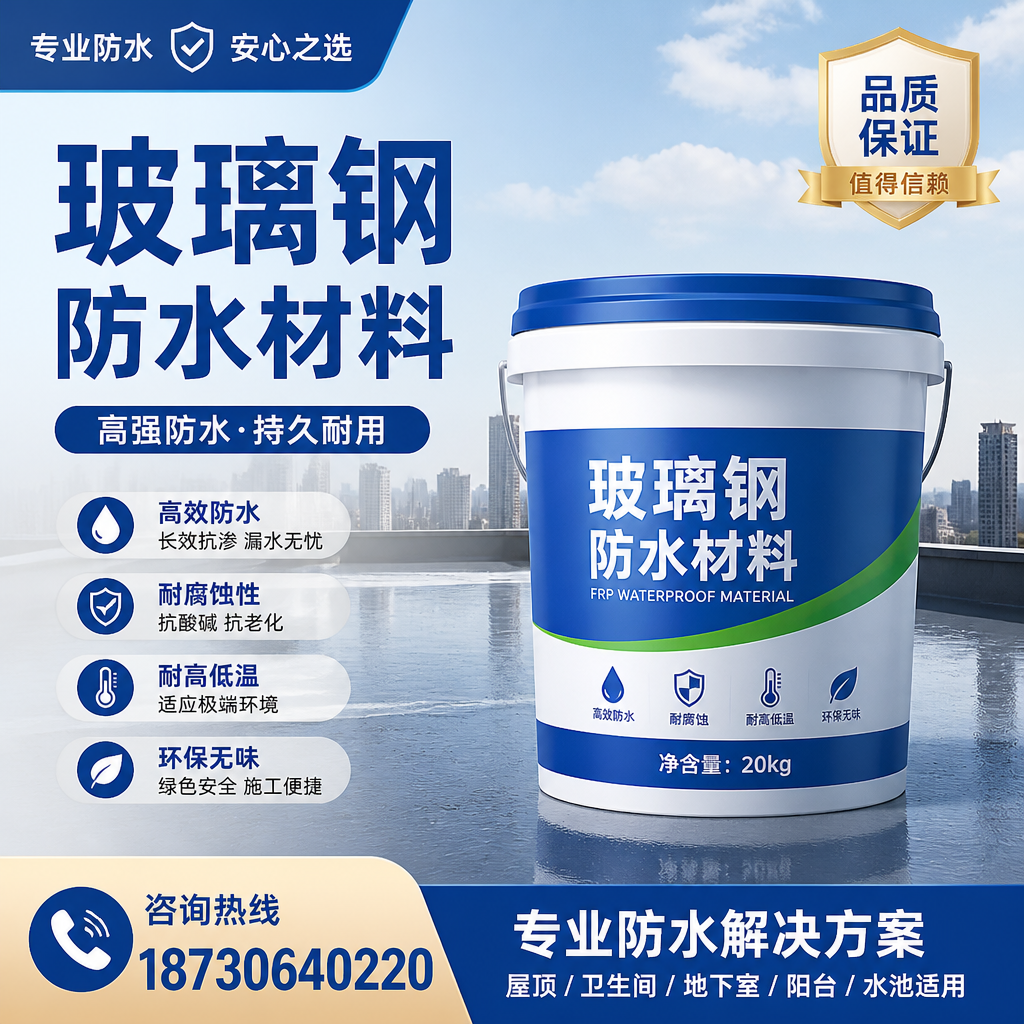 了解玻璃钢防水材料的市场趋势,鄂州 企业不可不知